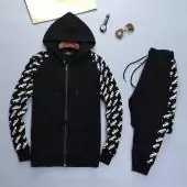 casual wear fendi tracksuit jogging zipper winter clothes hoodie fd717083